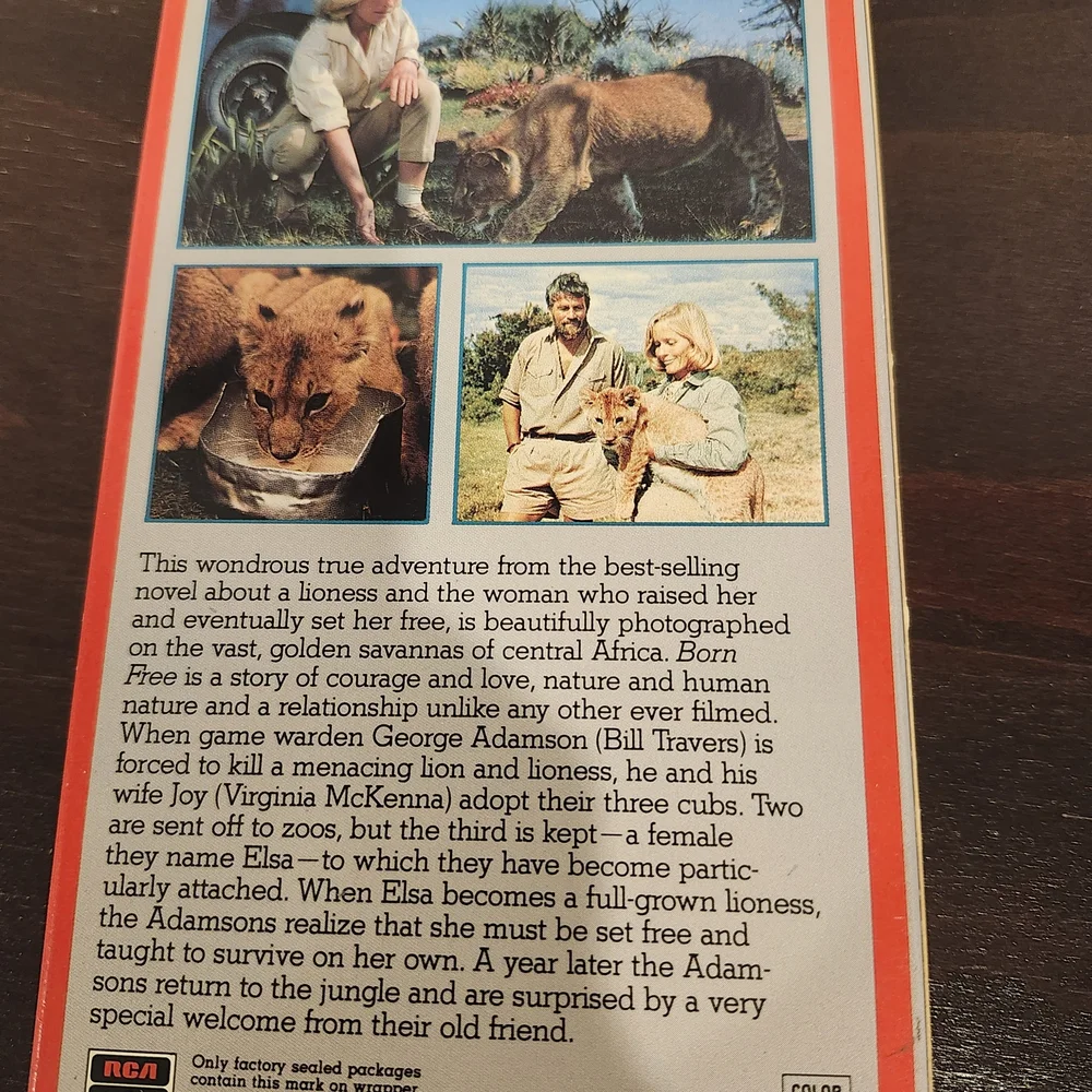 Born Free Movie Poster